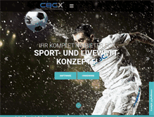 Tablet Screenshot of cbc-x.com